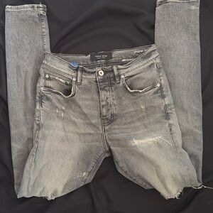 Men's Skinny Jeans in Gray by Purple Brand